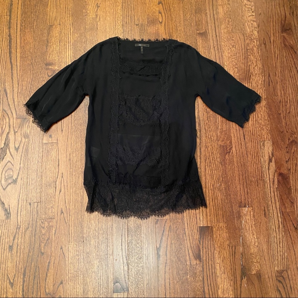 Bcbg MaxAzria lace top